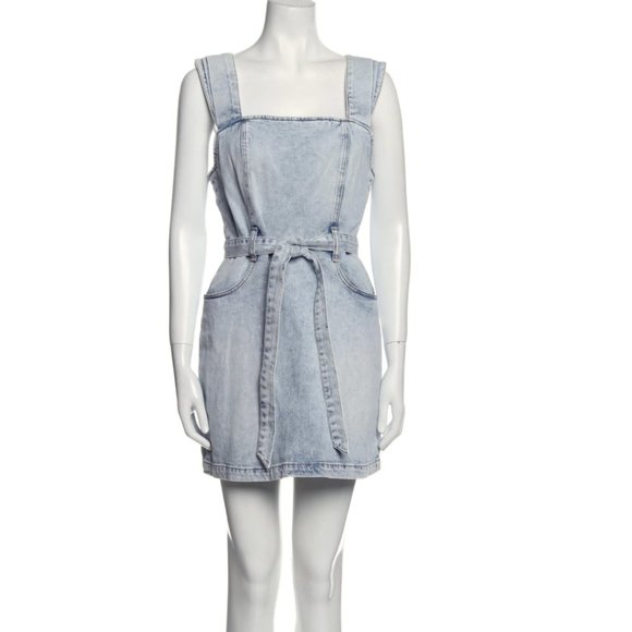 ALICE + OLIVIA Square Neckline Mini Dress Size: M | US 8 - Picture 6 of 10